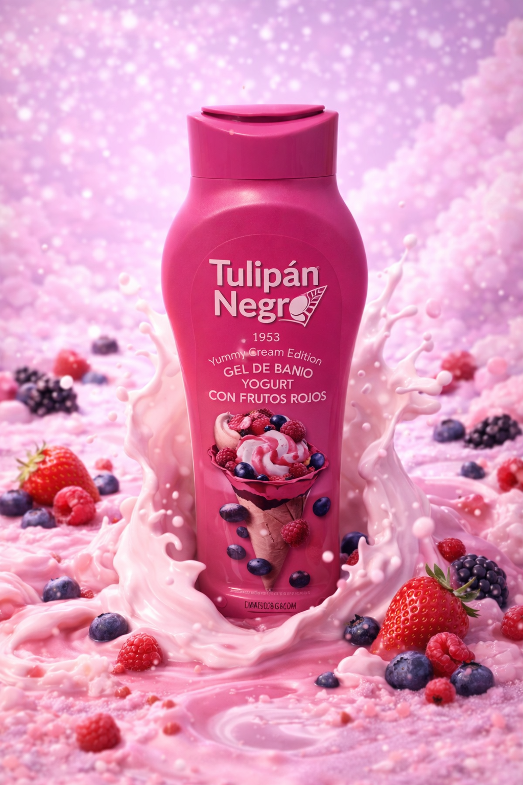 Gel de Baño Tulipán Negro 600ml