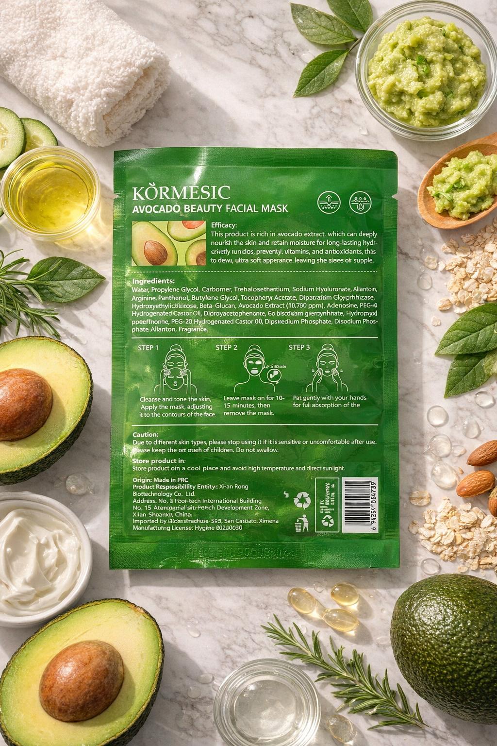 Mascarilla Facial Avocado