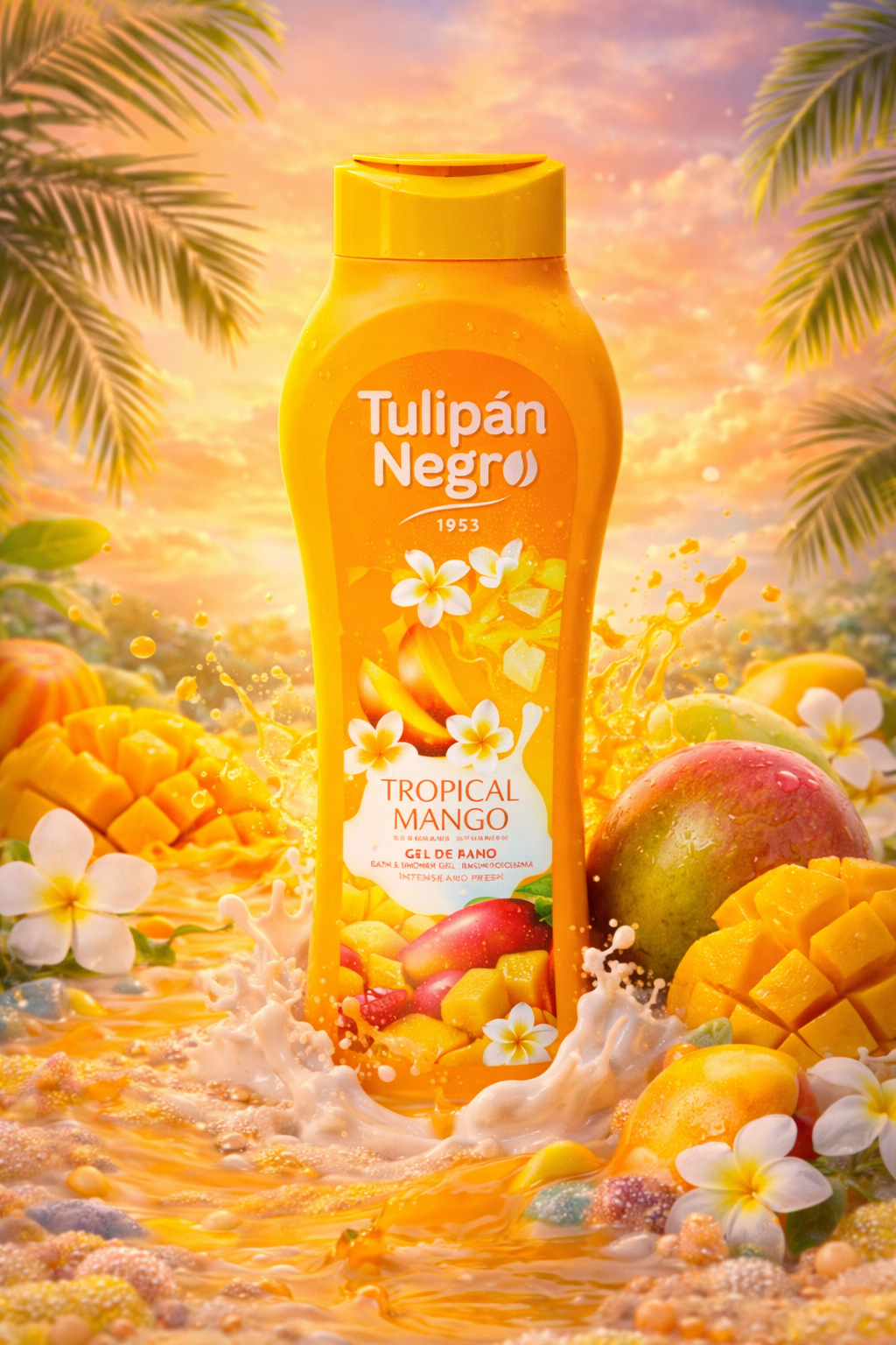 Gel de Baño Tulipán Negro 600ml