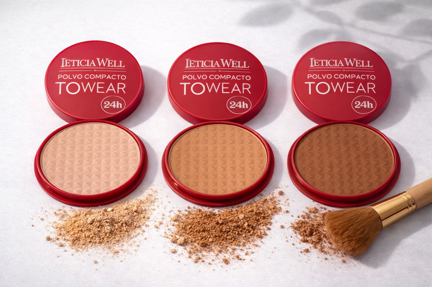 Polvos Compactos Leticia Well To Wear 24H
