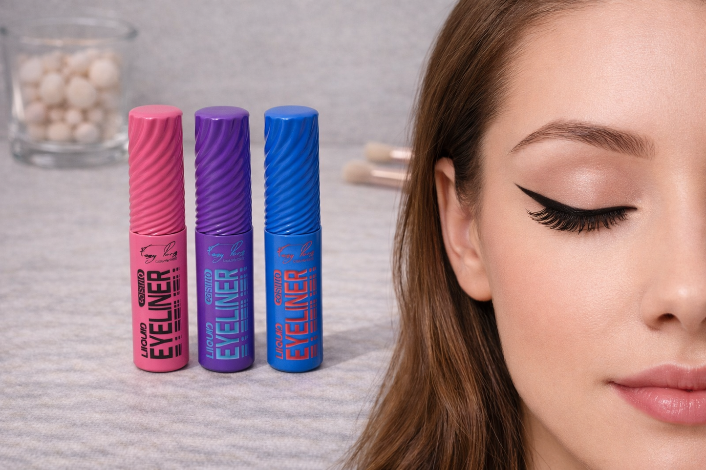 Eyeliner Líquido de Precisión - Waterproof