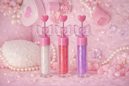 Gloss Corazón Mágico Glitter
