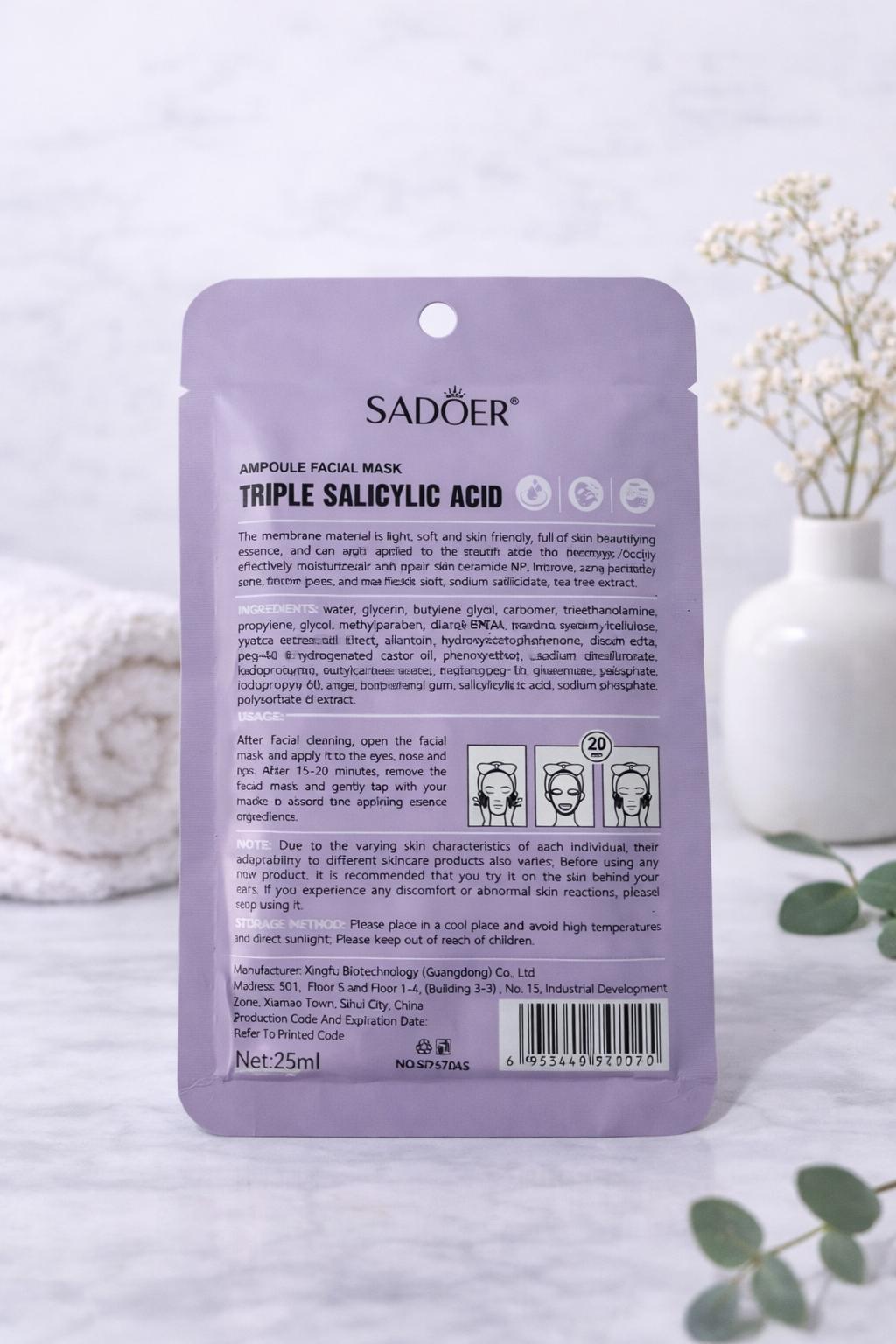 Mascarilla Facial Triple Salicylic Acid