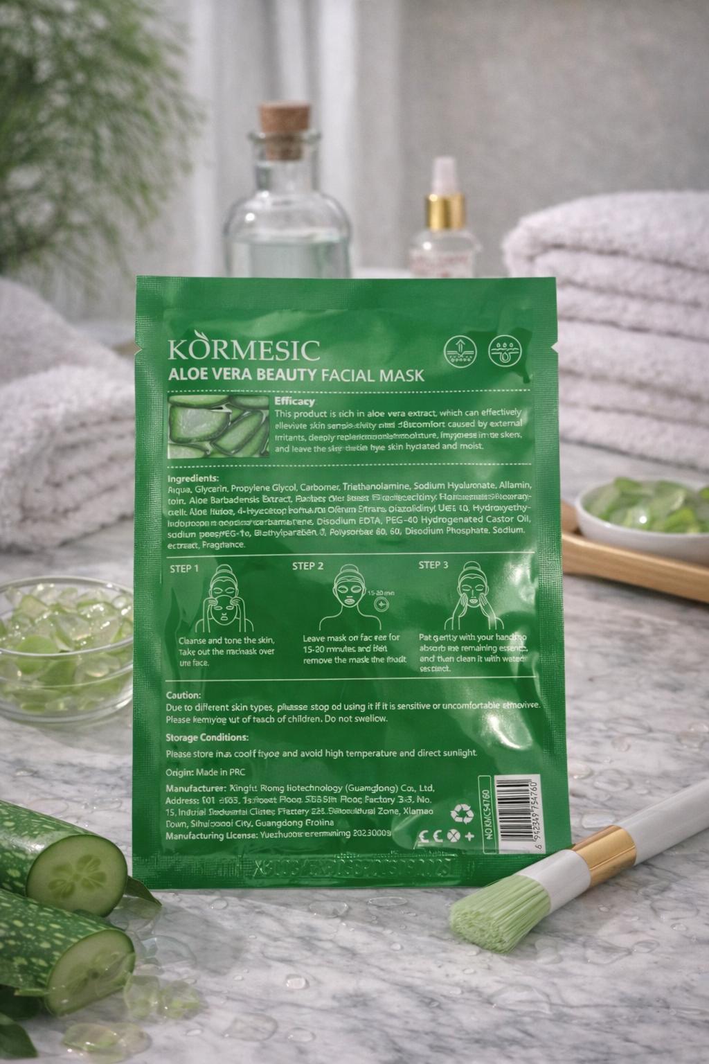 Mascarilla Facial-Aloe Vera