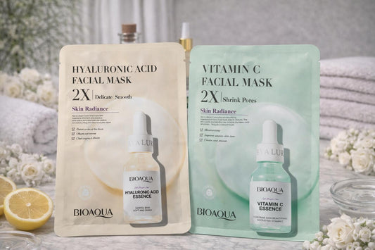 Packs Bioaqua: Hialurónico + Vitamina C