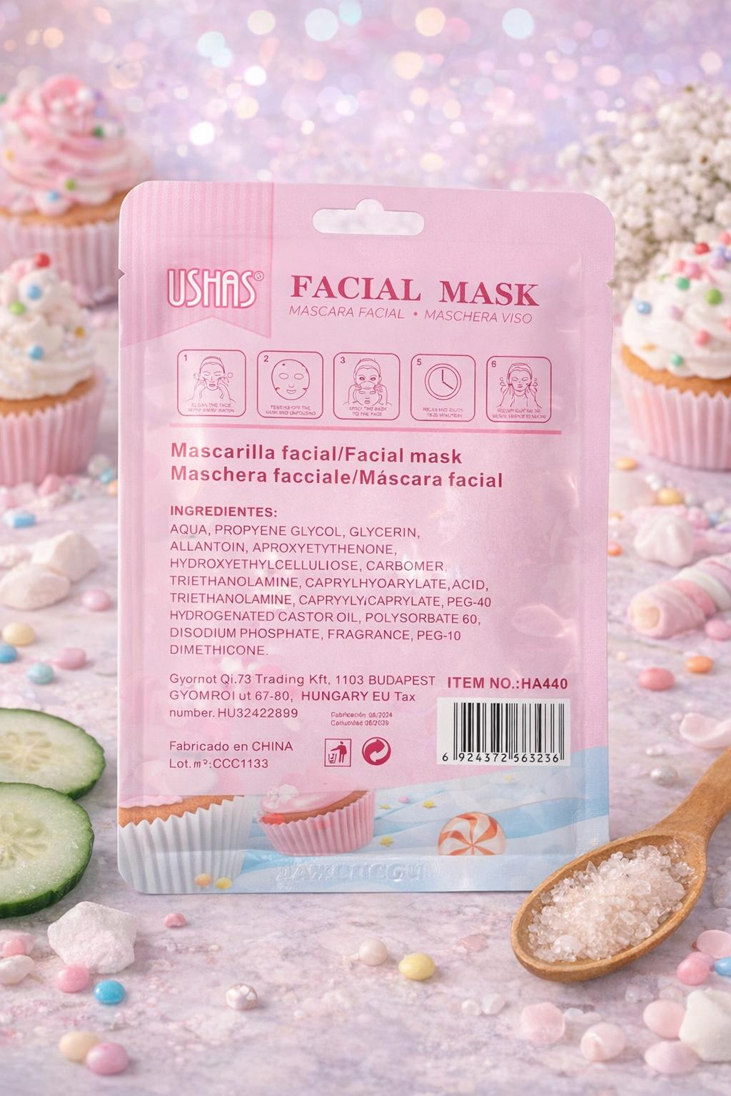 Mascarilla Facial Cake