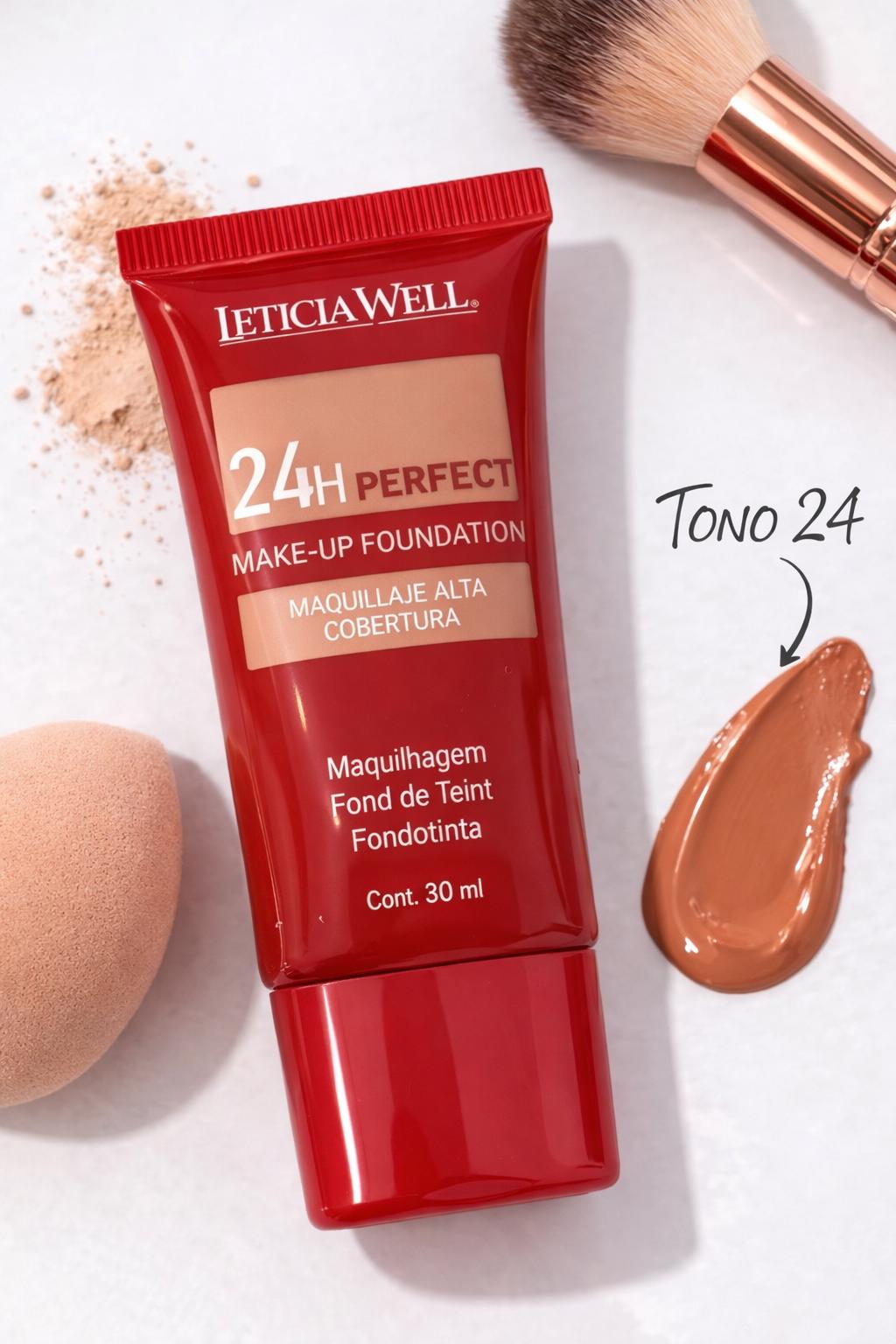 Base de Maquillaje Leticia Well 24H