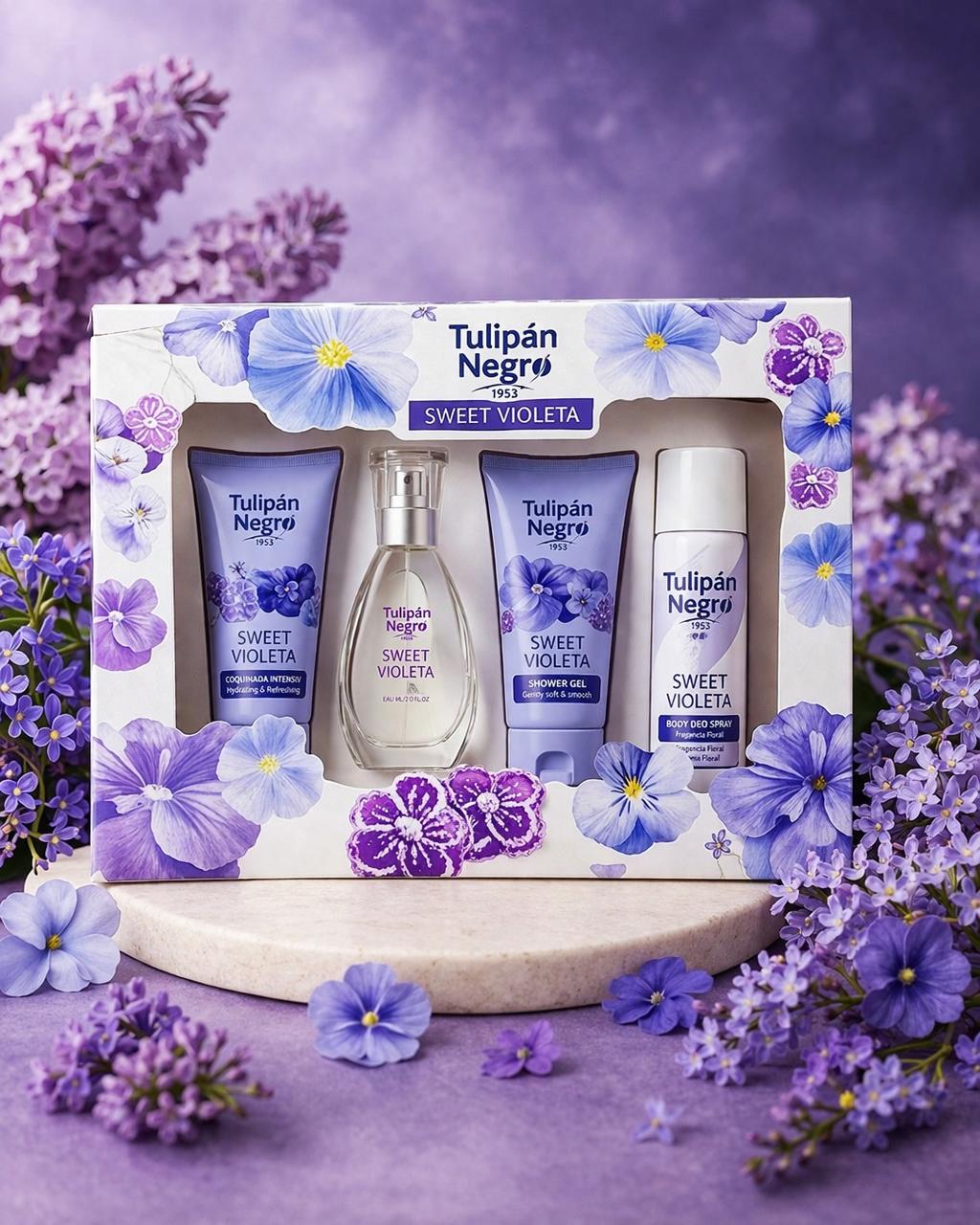 Estuche de regalo Tulipan Negro - Sweet Care Set