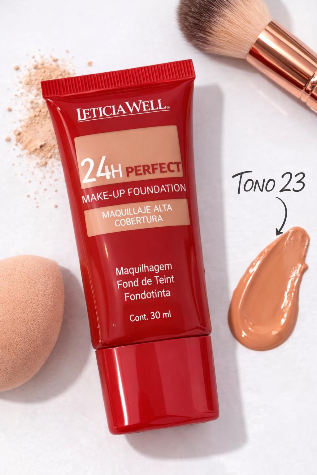 Base de Maquillaje Leticia Well 24H